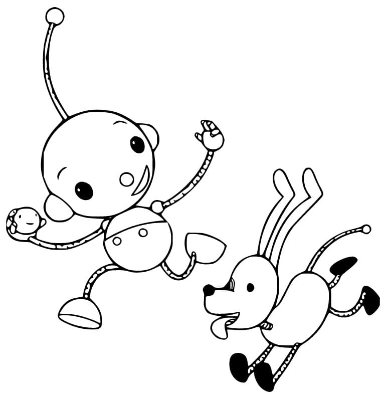 Rolie Polie Olie Coloring Page