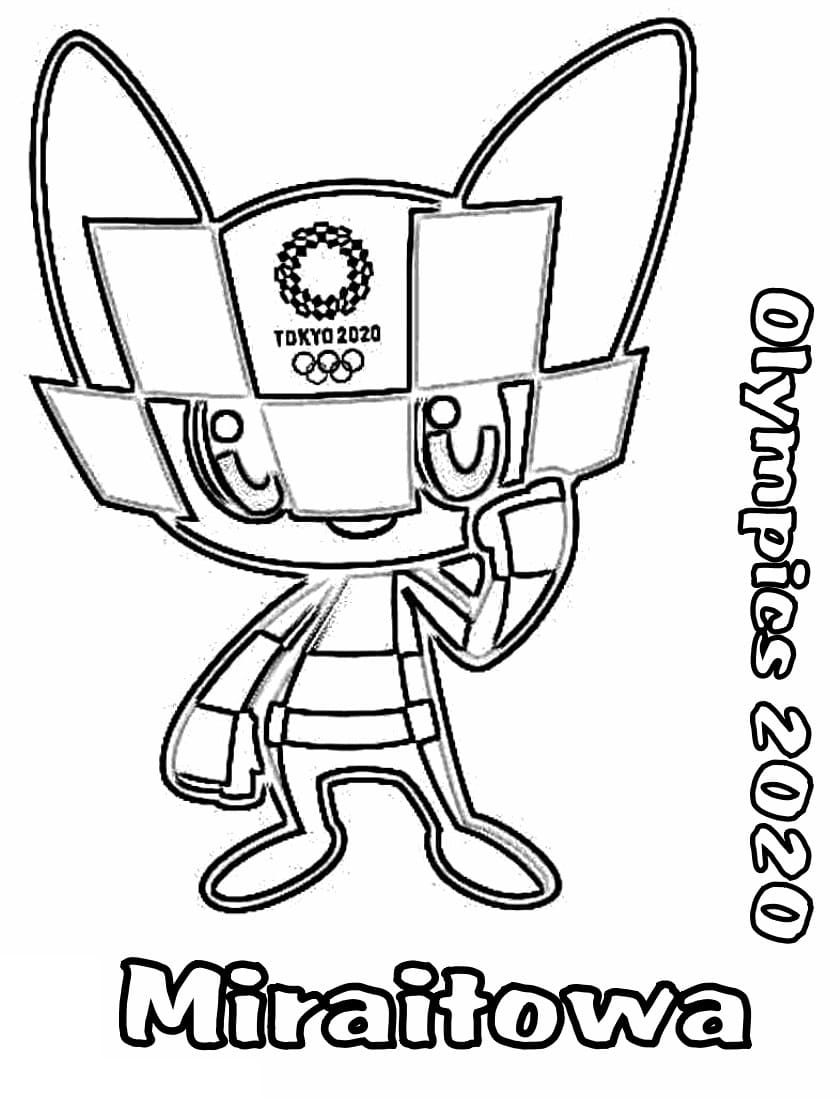london 2012 mascot coloring pages