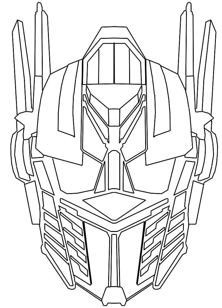 Optimus Prime Coloring Pages Free Printable Coloring