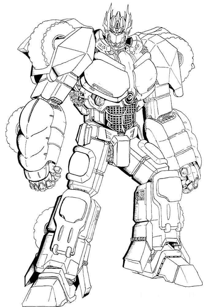Optimus Prime Coloring Pages - Free Printable Coloring Pages for Kids