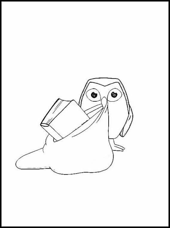 Owlbert Coloring Page - Free Printable Coloring Pages for Kids