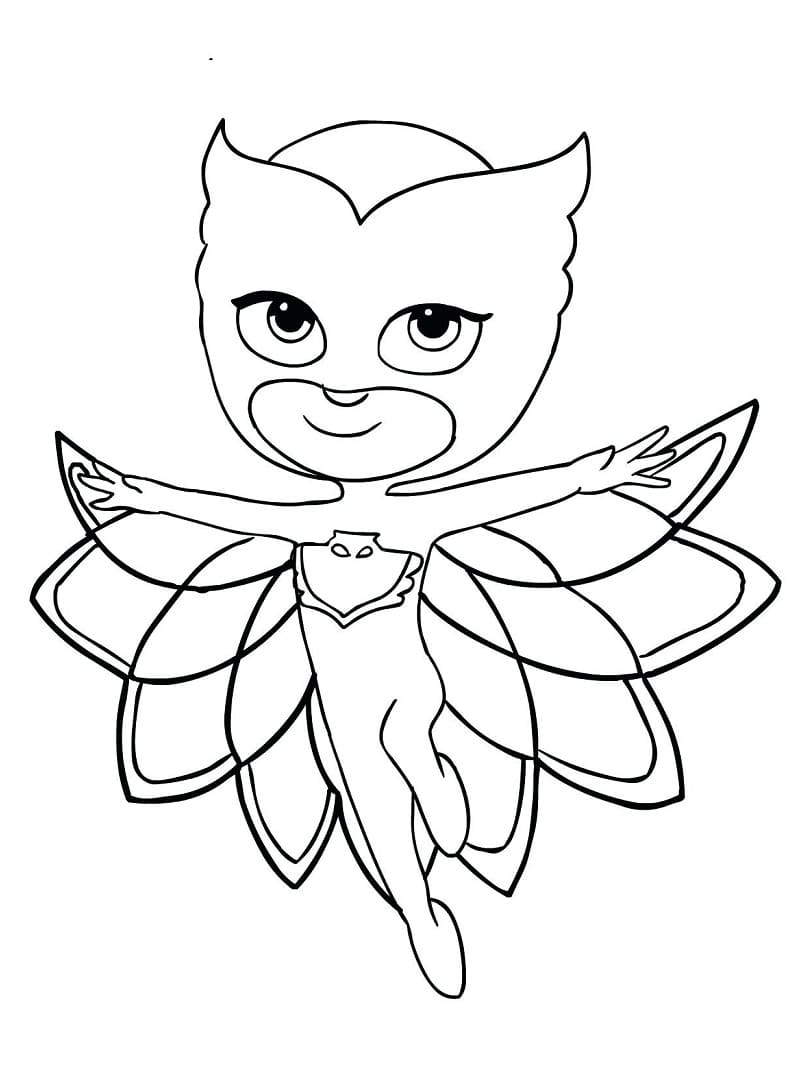 Pj Masks Coloring Sheet