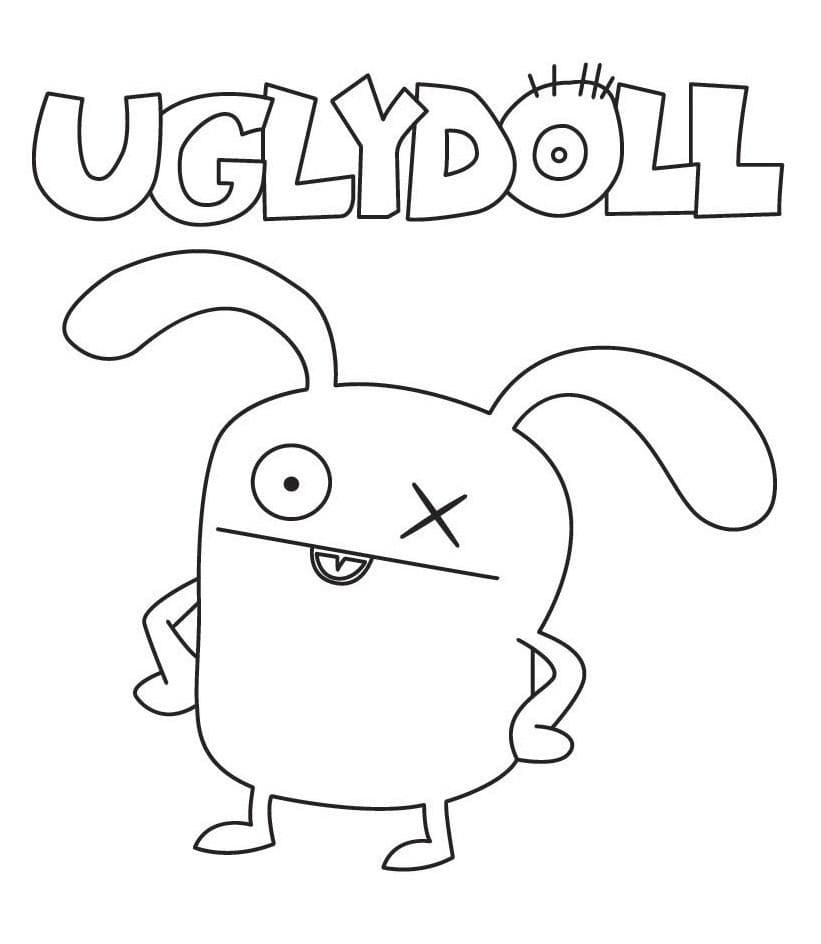 Characters from UglyDolls Coloring Page - Free Printable Coloring Pages