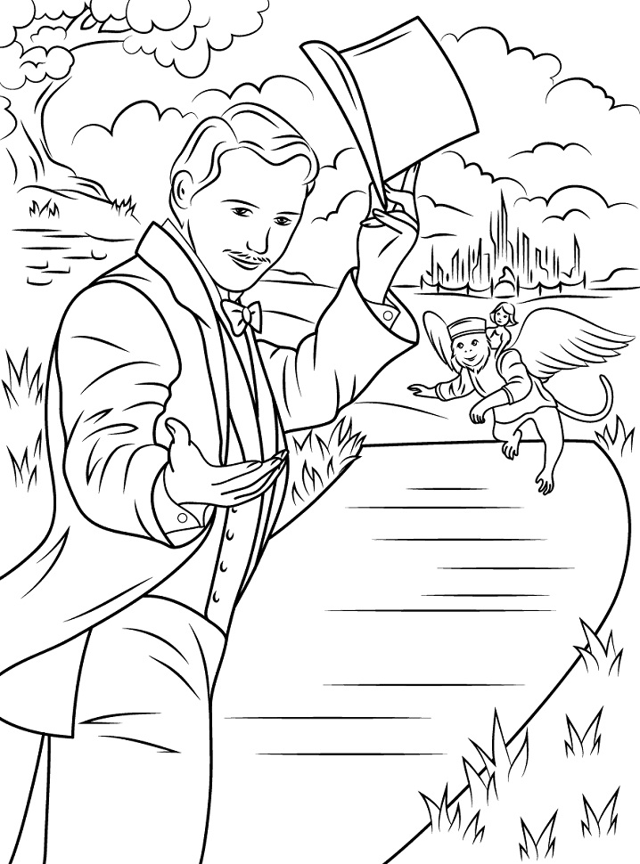 wicked witch of oz coloring pages