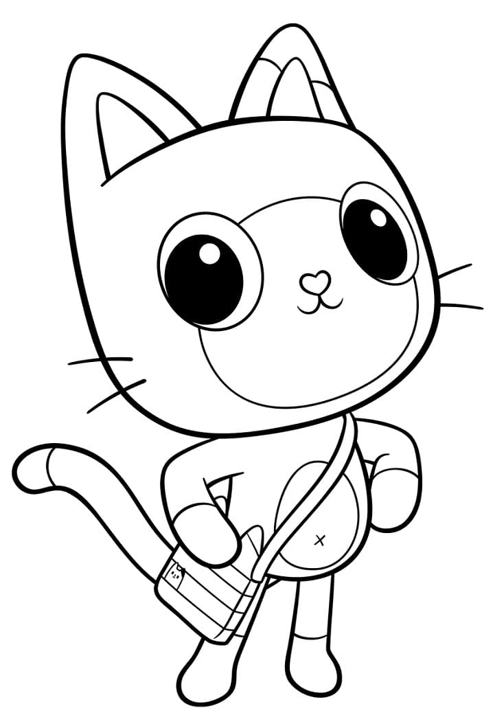DJ Catnip and Pandy Paws Coloring Page - Free Printable Coloring Pages ...