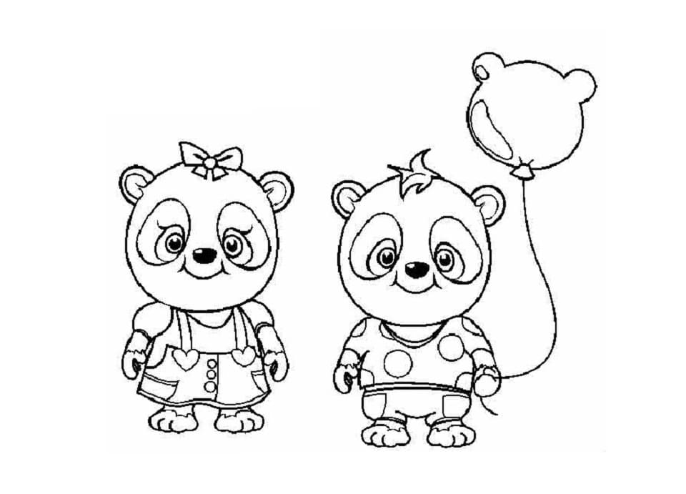 Printable Panfu Coloring Page - Free Printable Coloring Pages for Kids