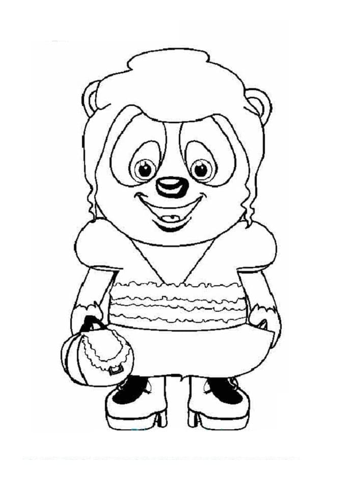 Panfu to Color Coloring Page - Free Printable Coloring Pages for Kids