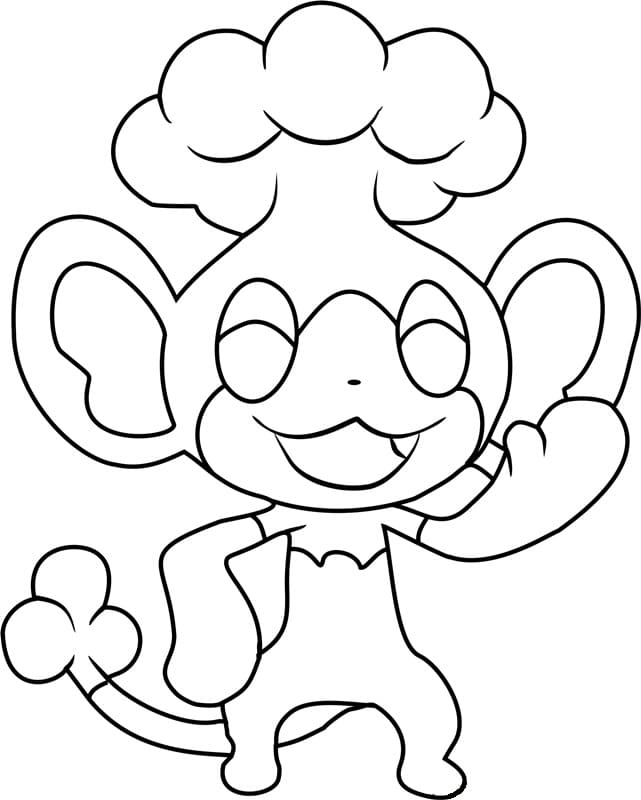 printable panpour coloring pages pokemon