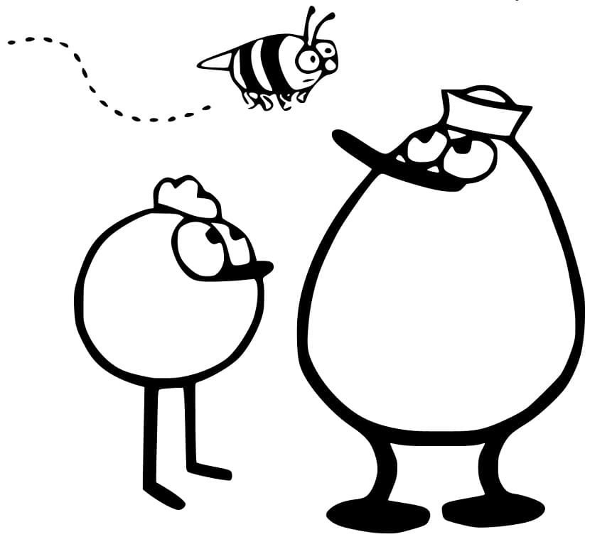 Peep And Chirp Coloring Pages Coloring Pages