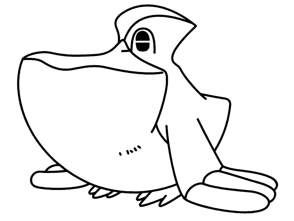 pelipper coloring page png pokemon