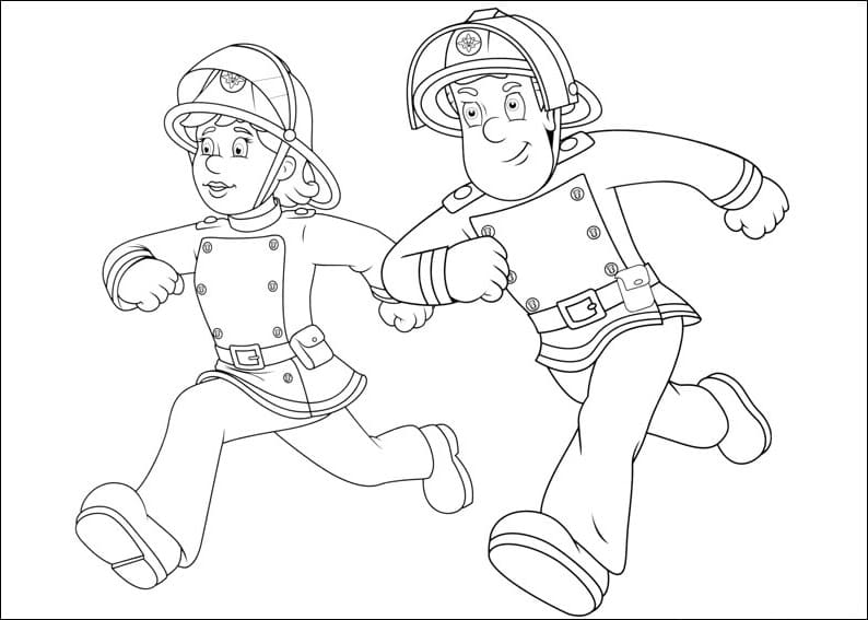 Fireman Sam Coloring Pages - Free Printable Coloring Pages for Kids