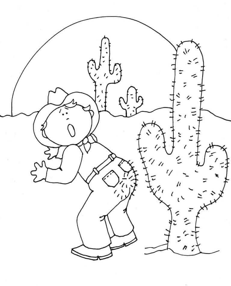 People and Cactus