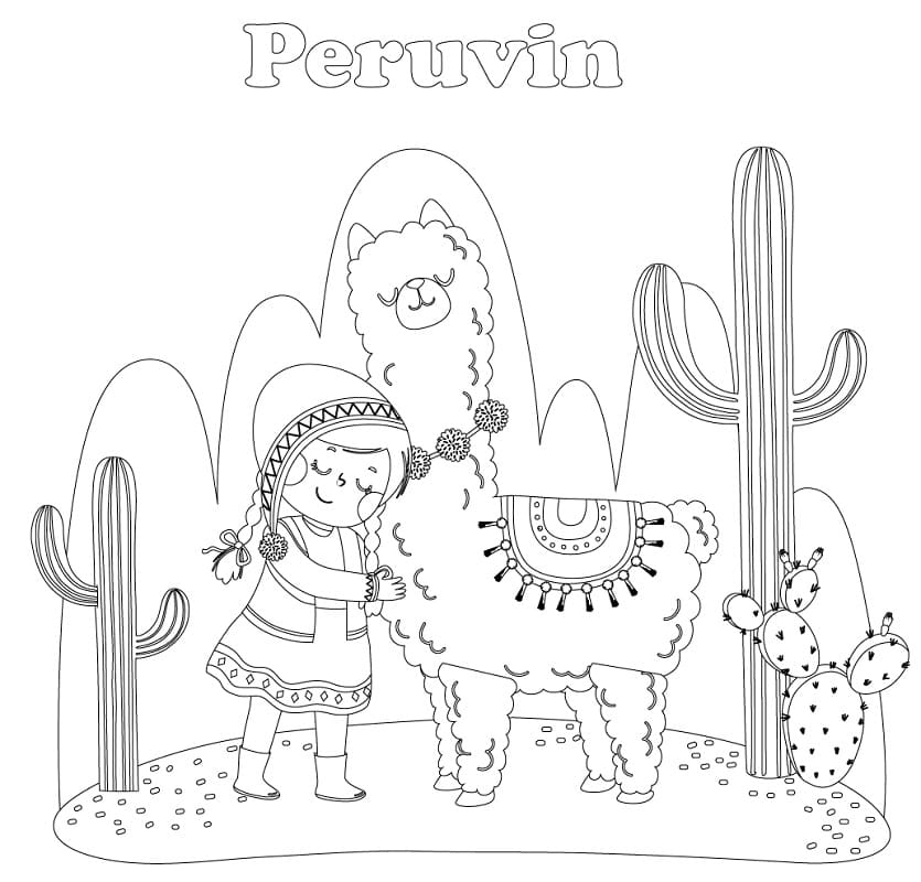 Peru Coloring Pages Free Printable Coloring Pages For Kids