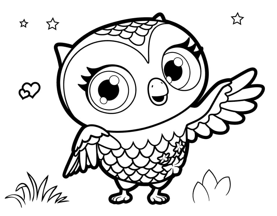 Pet Treble from Little Charmers Coloring Page - Free Printable Coloring
