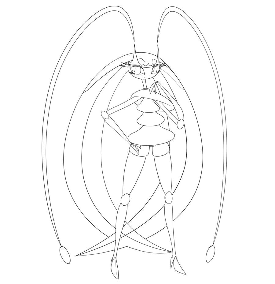 Pheromosa Coloring Pages - Free Printable Coloring Pages for Kids