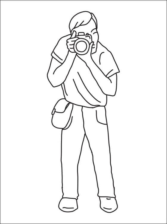 Explore 77 newest photographer coloring pages , download and print for ...