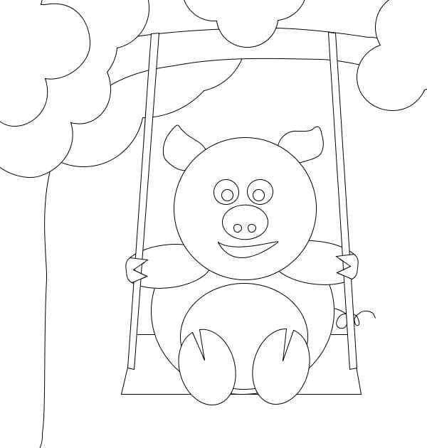 Pig on Swing