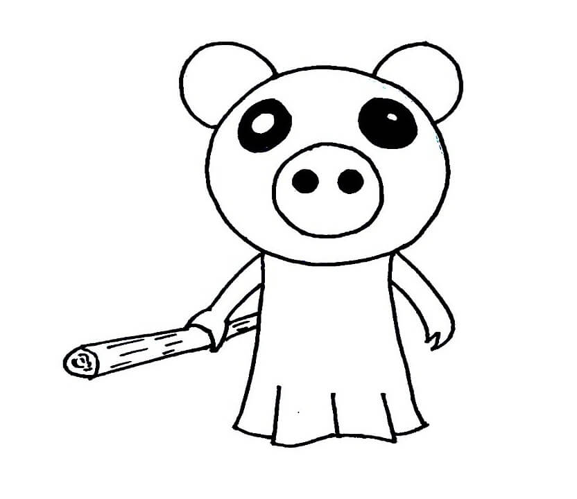 Piggy Book 2 Coloring Pages