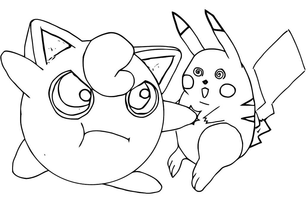 Featured image of post Pokemon Jigglypuff Coloring Pages See the whole set of printables here