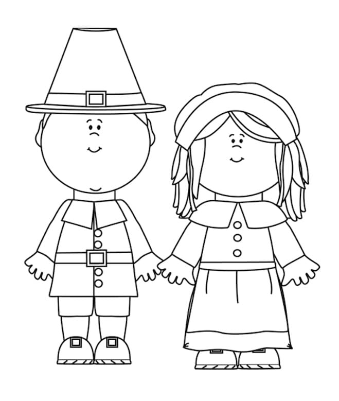 Pilgrim Printable F rbung Seite Kostenlose Druckbare Malvorlagen F r