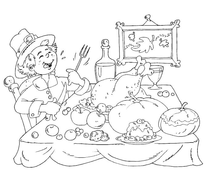 Pilgrim Thanksgiving Feast