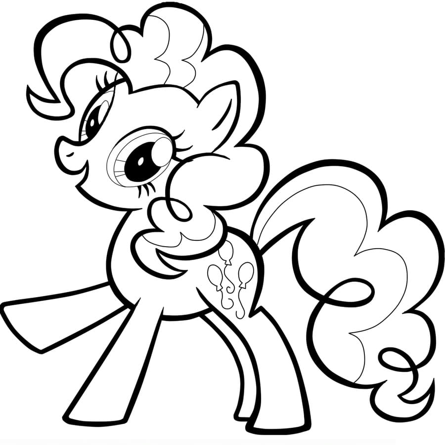 Pinkie Pie Coloring Pages   Free Printable Coloring Pages for Kids
