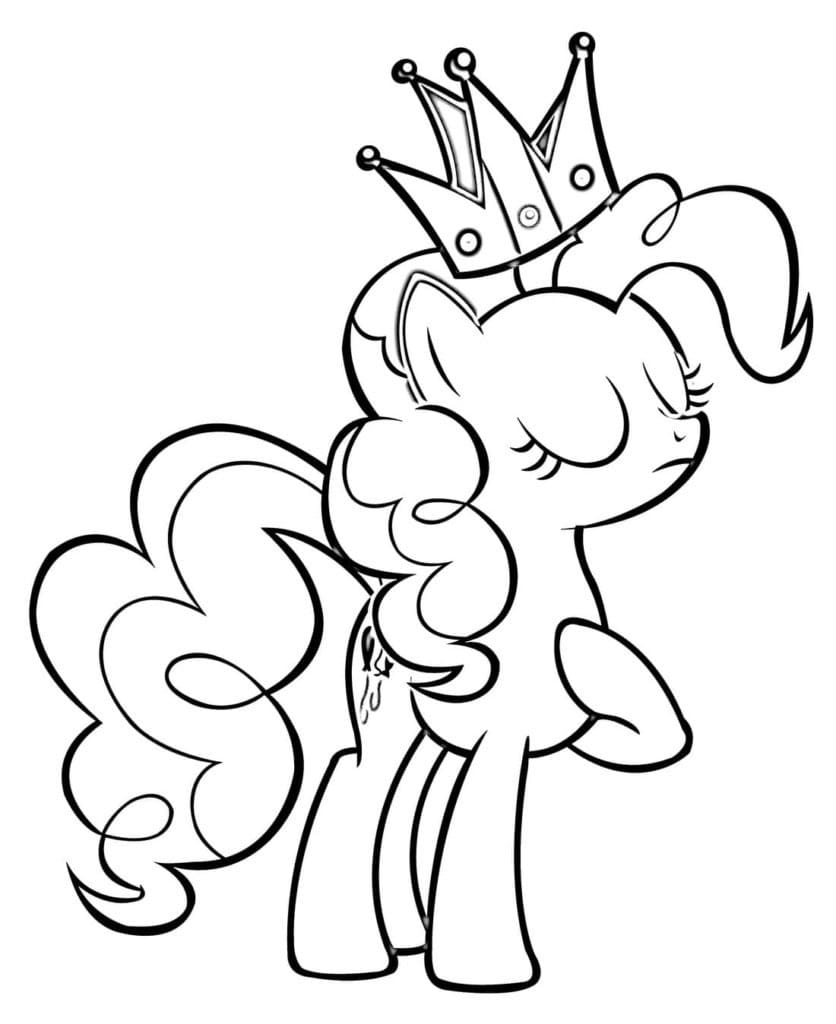 Pinkie Pie with Crown
