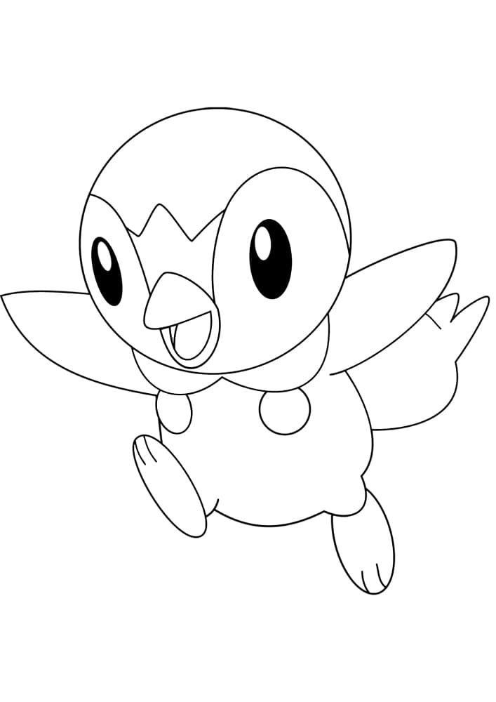 Piplup Running