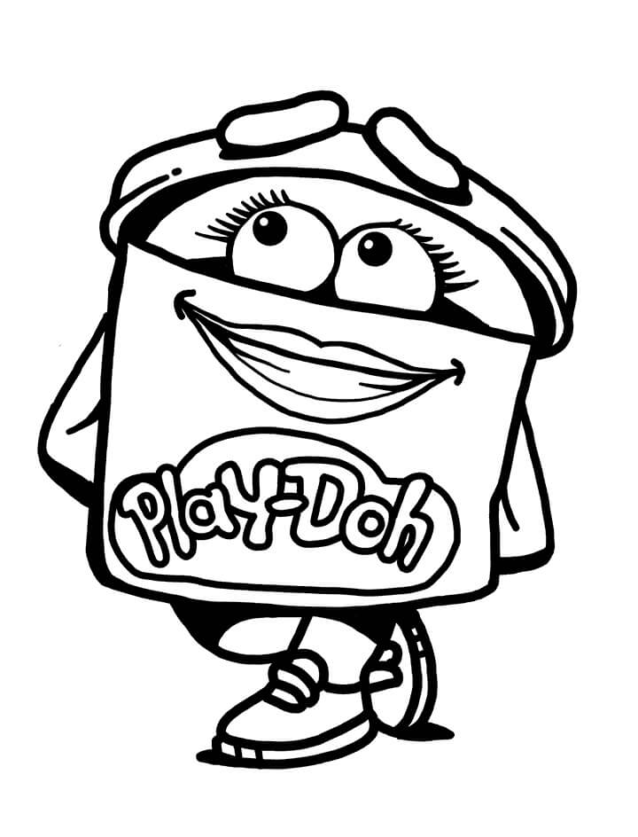 Play Doh Template Printable