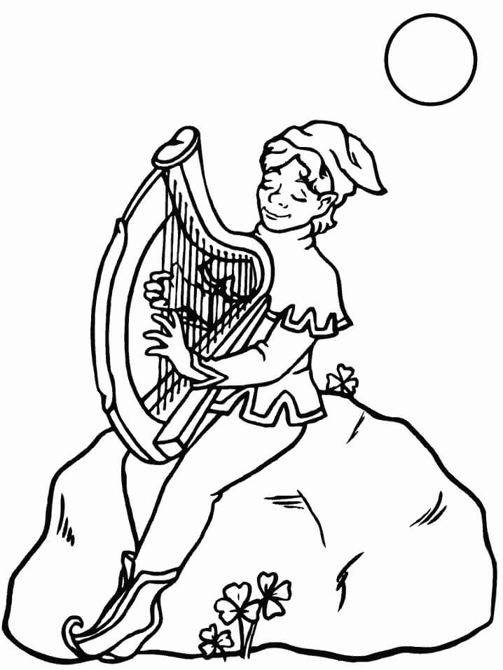 Playing Harp 1