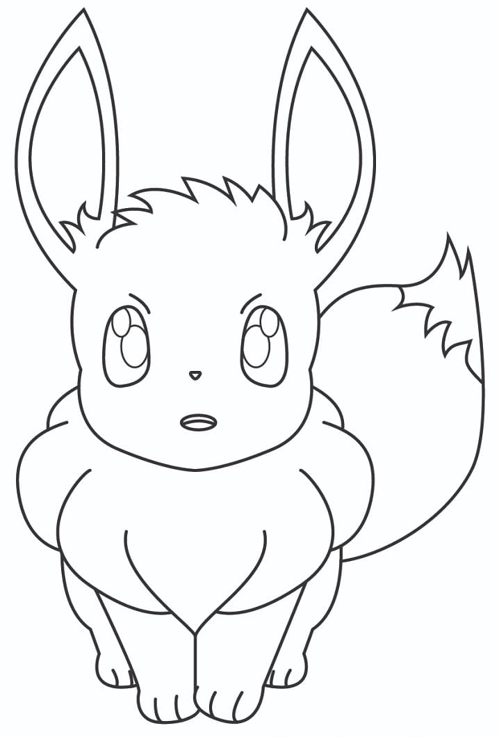 eevee:a7voiv4cvu0= pokemon para colorir