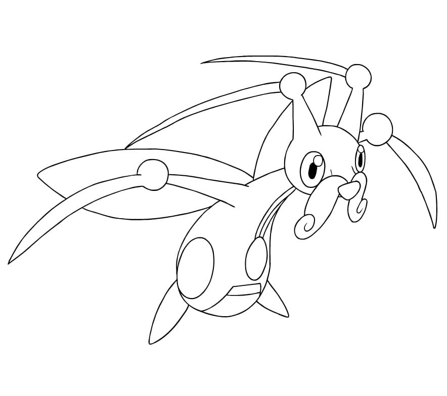 kricketot coloring pages for children pokemon