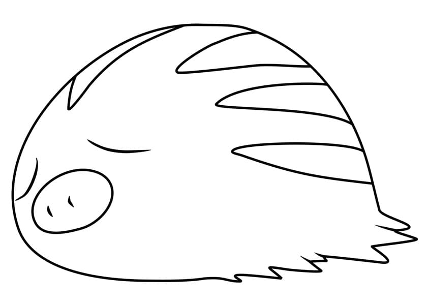 swinub coloring page easy pokemon