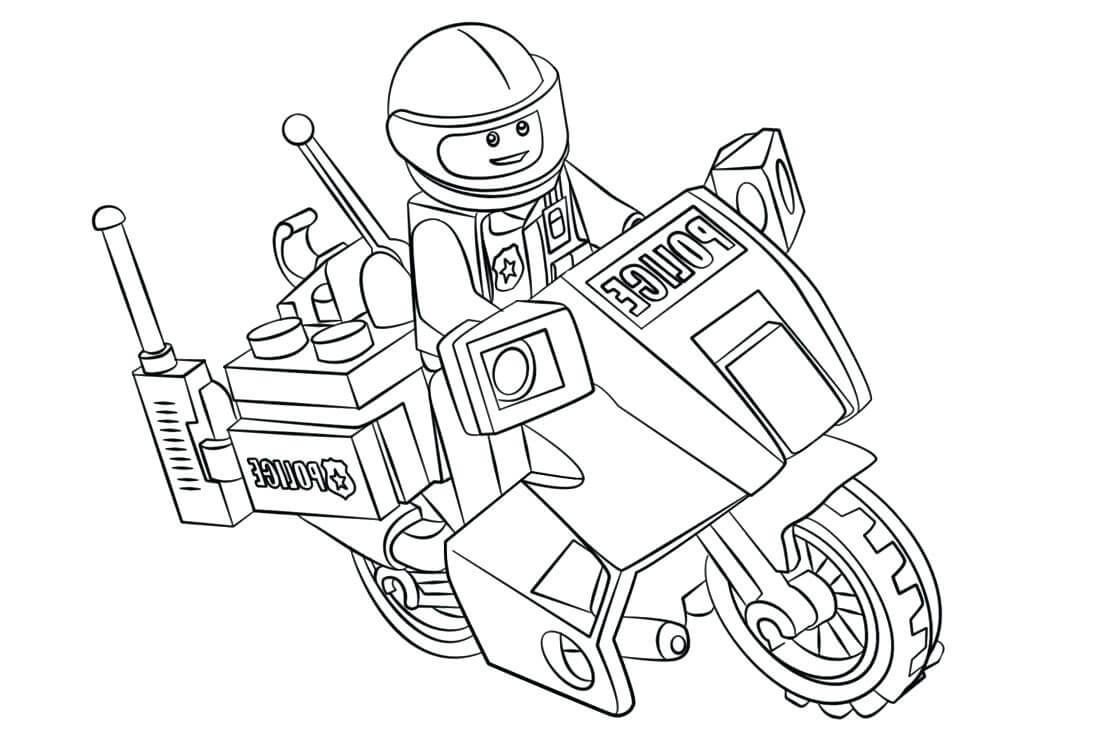 Police Lego City Coloring Page   Free Printable Coloring Pages for ...
