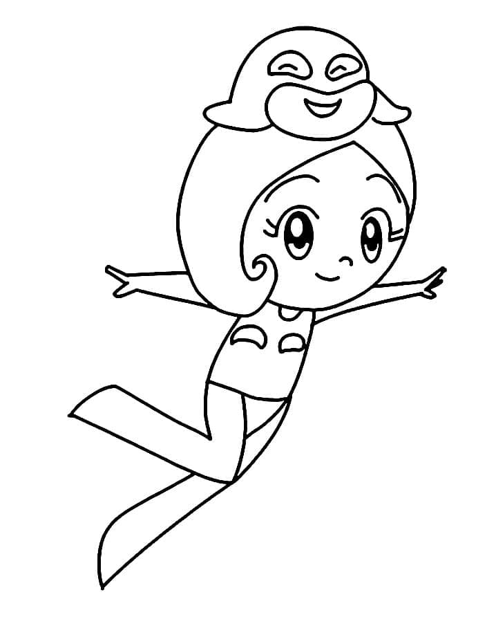 Prince Marcelo from Sea Princesses Coloring Page - Free Printable