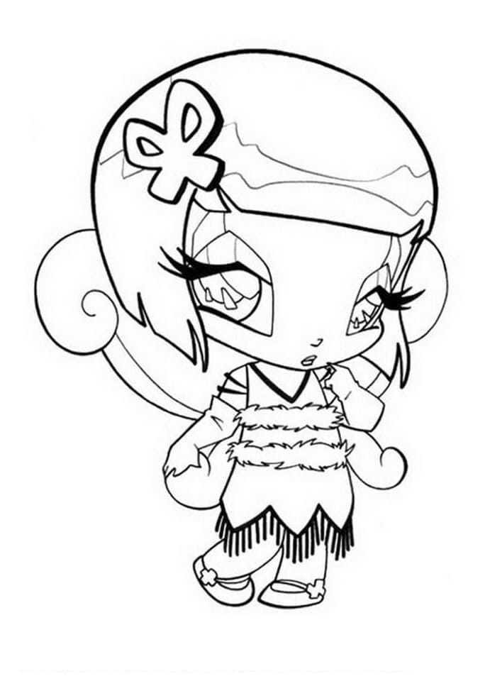 Piff Pop Pixie Coloring Page - Free Printable Coloring Pages for Kids