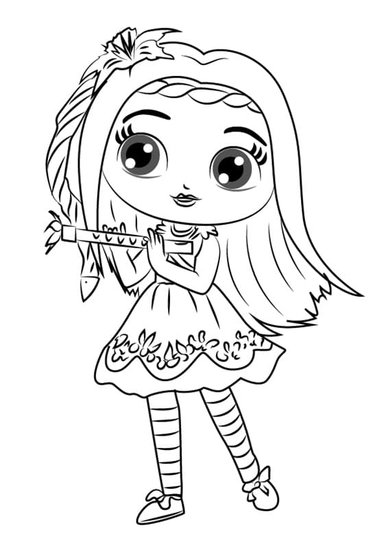 Little Charmers Coloring Pages