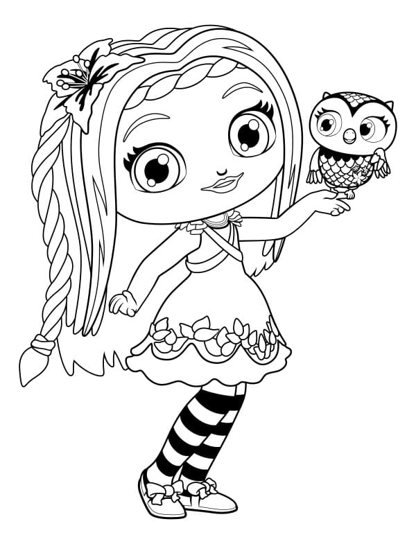 Posie and Treble Coloring Page - Free Printable Coloring Pages for Kids