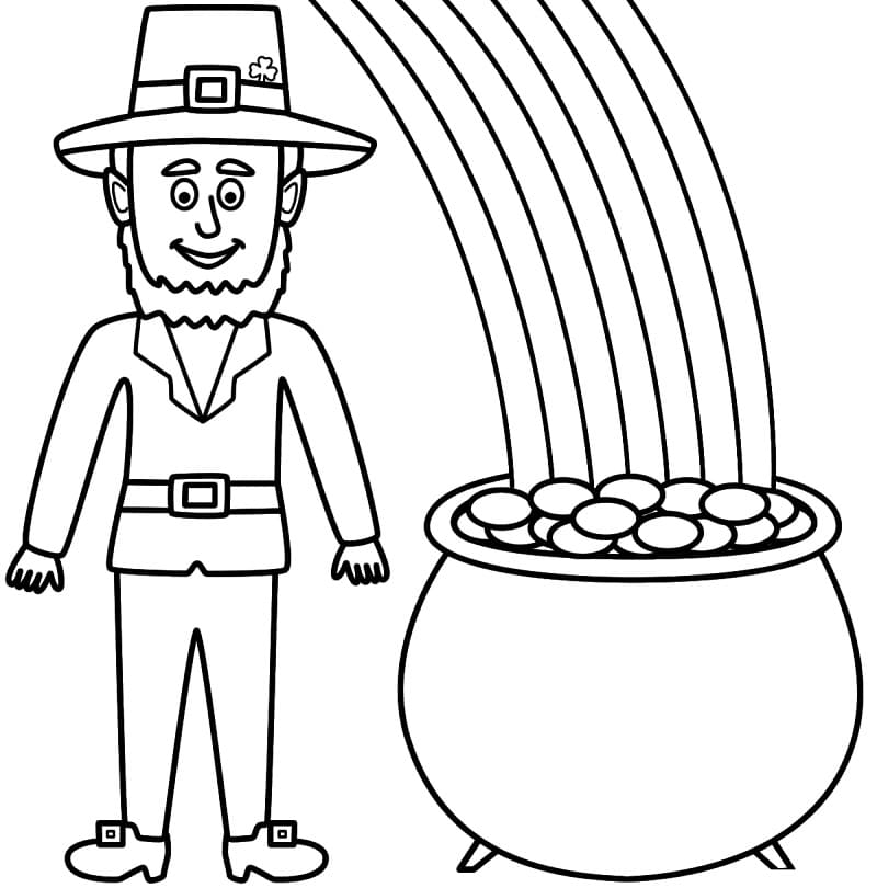 Printable Pot Of Gold Coloring Page For Kids Supplyme vrogue co