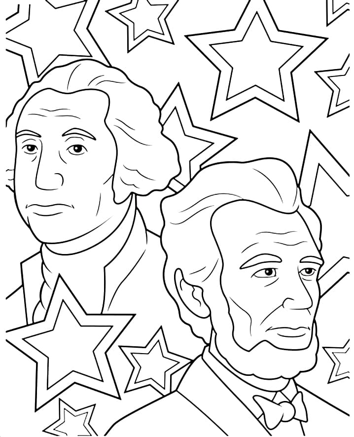 Free Printable Presidents Day Coloring Pages