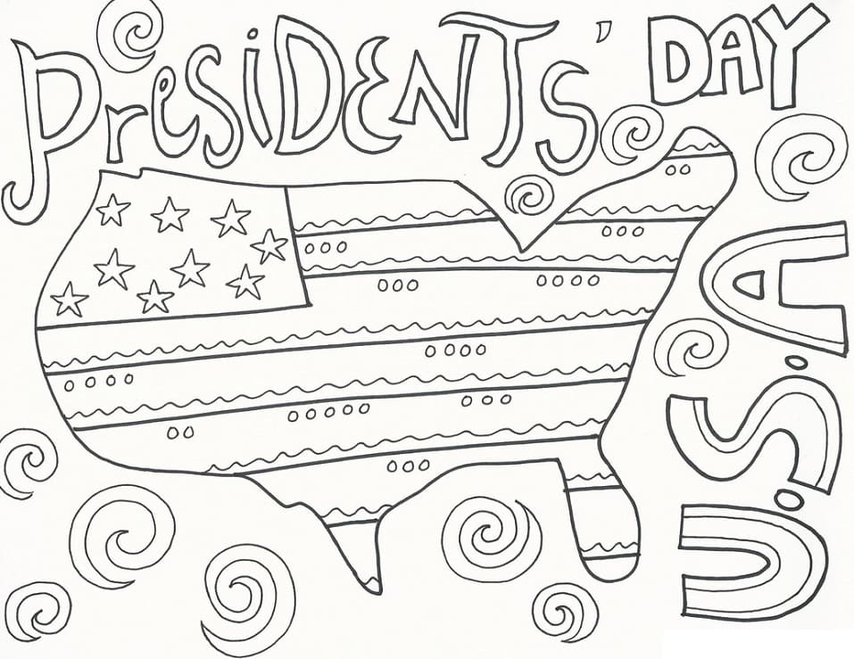 Free Printable Presidents Day Color By Number