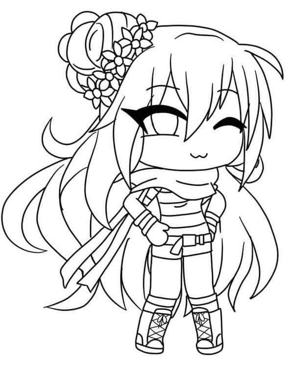 950 Gacha Coloring Pages Cute  Best HD