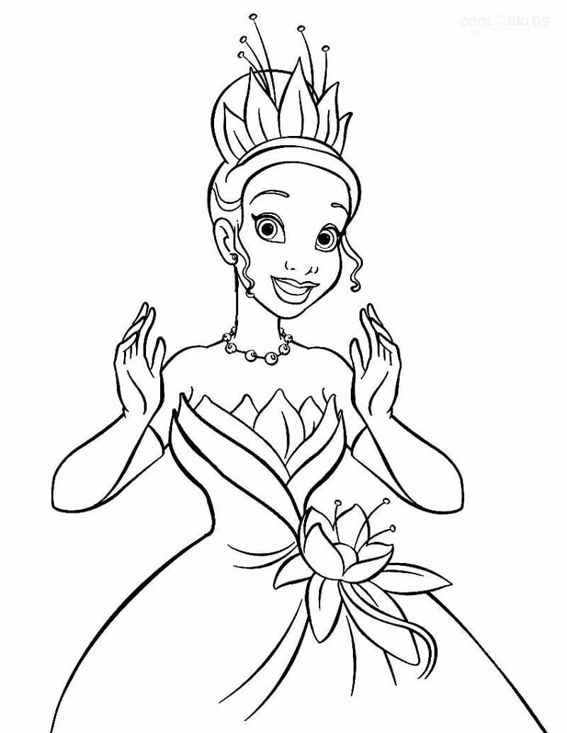 Princess and the Frog 21 Coloring Page   Free Printable Coloring ...