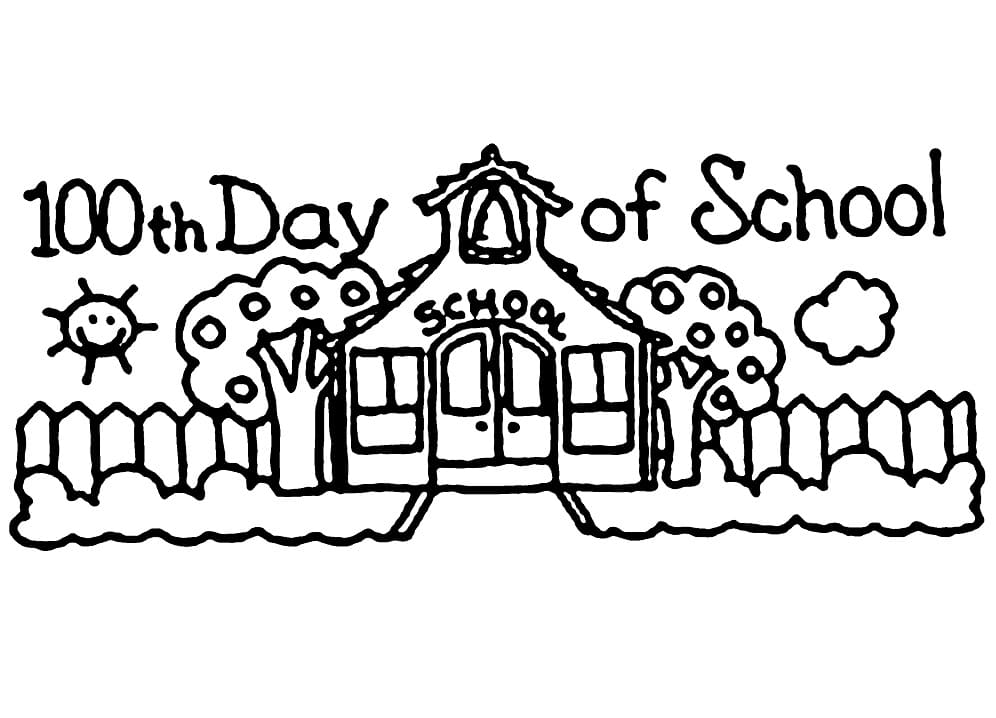 Print 100th Day Of School