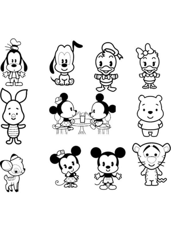 Print Disney Cuties