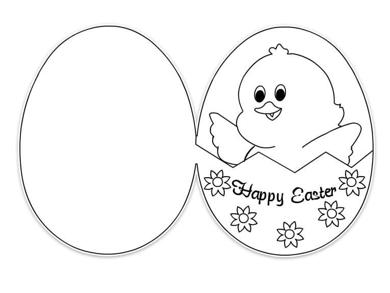 Print Happy Easter Card