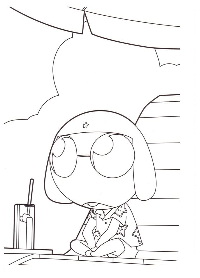 Print Keroro Coloring Page - Free Printable Coloring Pages for Kids