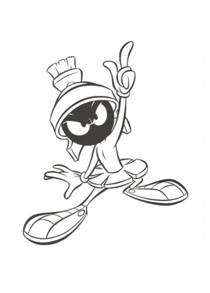 Print Marvin the Martian