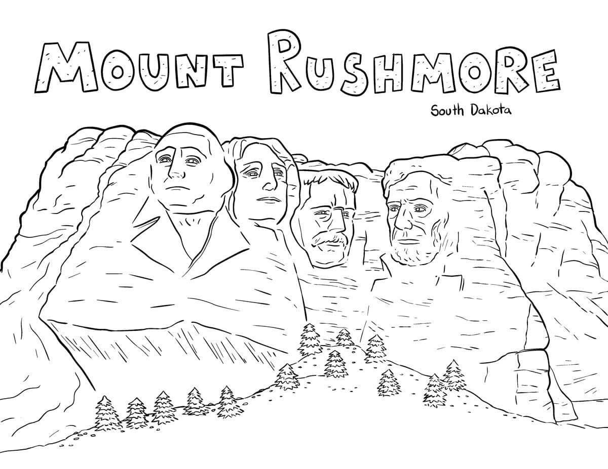 Print Mount Rushmore