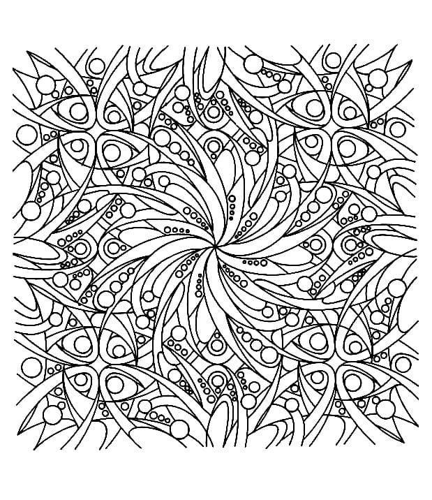 stress free coloring pages for kids